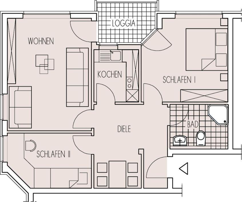 Apartament Haus Am Kurpark Bad Driburg Zewnętrze zdjęcie